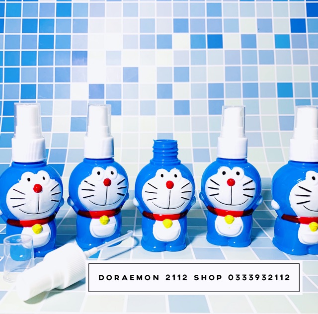 Bình chiết mỹ phẩm Doraemon