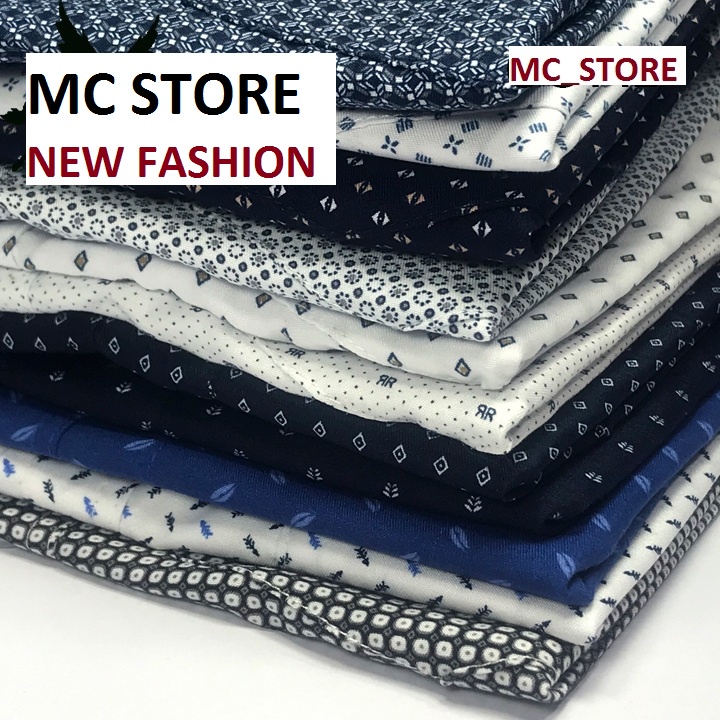 Áo sơ mi nam HỌA TIẾT CAO CẤP Chất vải Kate không nhăn, Sơ mi nam ,Trung Niên cực chất Store