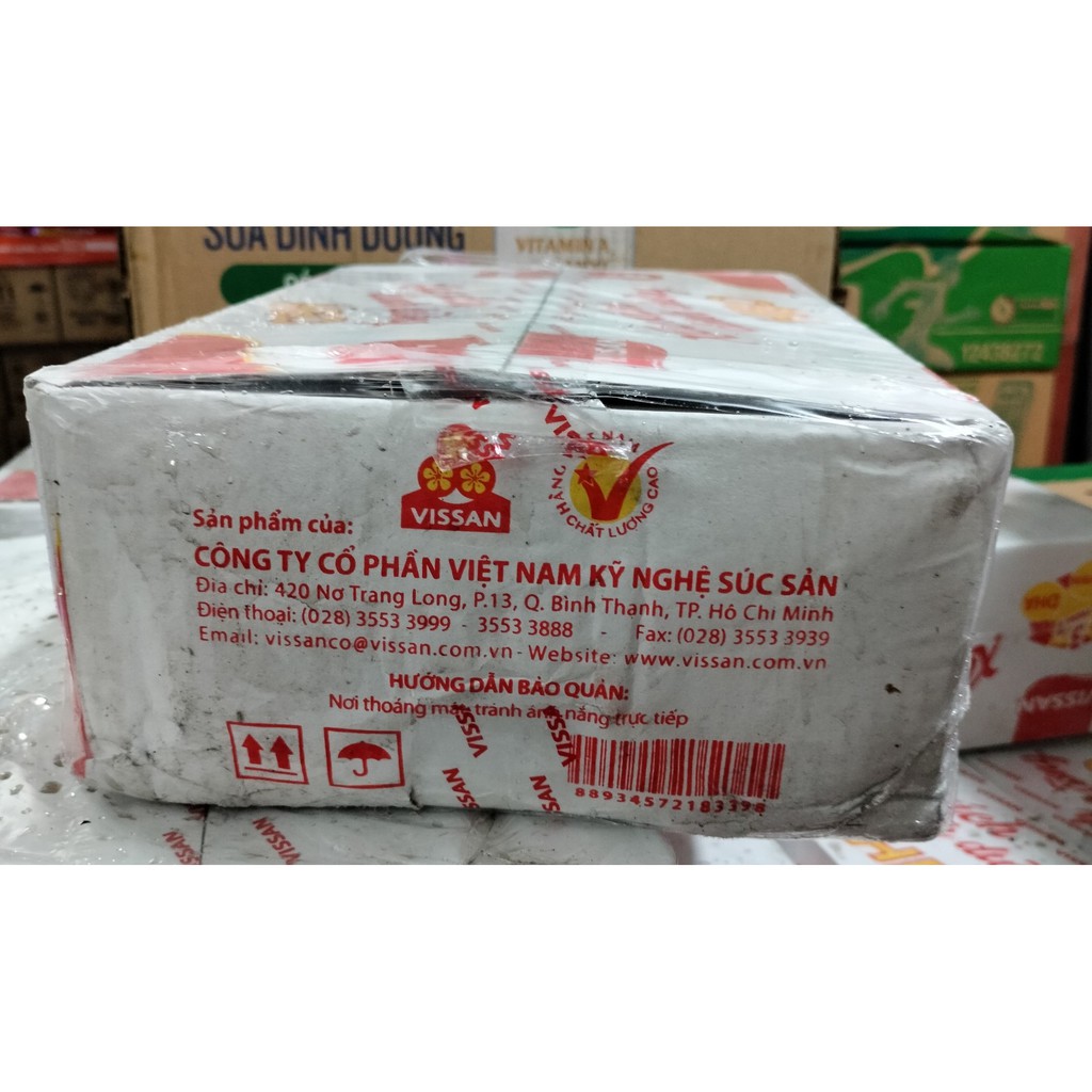 Xúc xích heo dinh dưỡng Vissan thùng 20 gói 175g | BigBuy360 - bigbuy360.vn