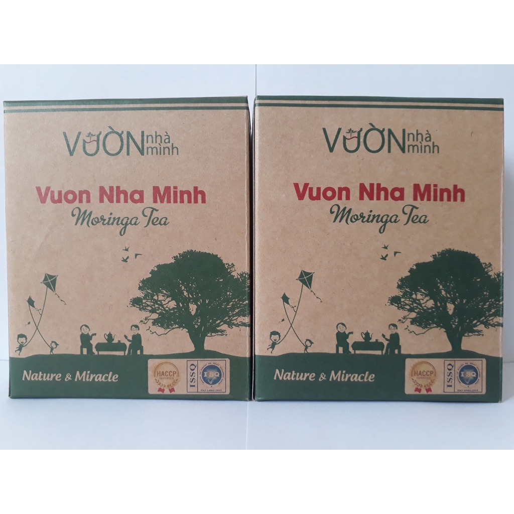 Combo 3 hộp trà chùm ngây Vườn Nhà Mình