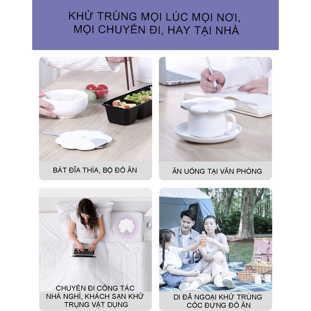 Máy tiệt trùng UV cầm tay Xiaomi Dunhome