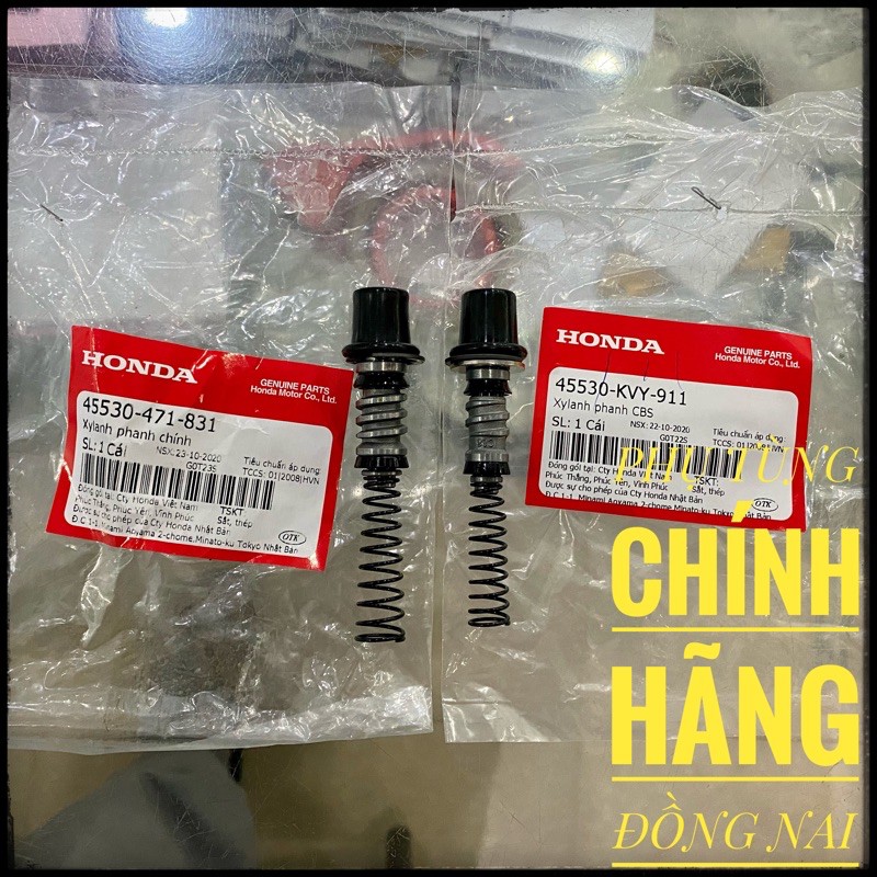 CUPPEN/XY LANH PHANH CHÍNH ZIN LOẠI NGẮN/LOẠI DÀI CHÍNH HÃNG HONDA