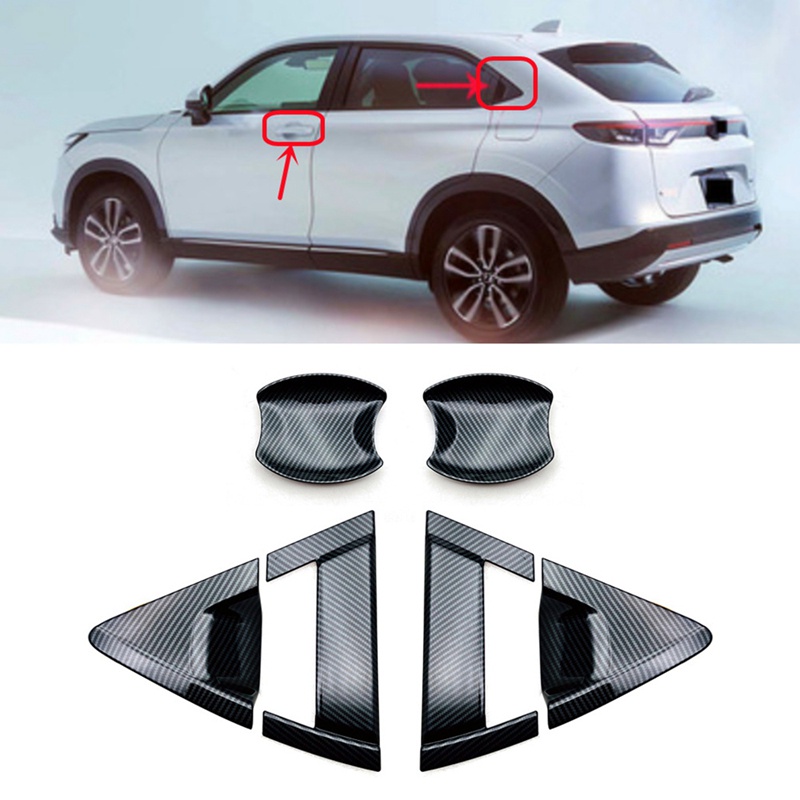 Ốp Bọc Tay Nắm Cửa Trước Cho Xe Honda HRV Vezel 2021 2022
