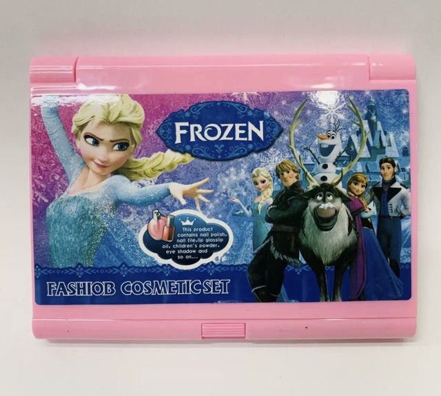 Hộp Make Up Trang Điểm Trẻ em búp bê Frozen Elsa Mèo 50018