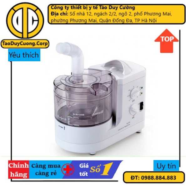 Máy Xông Khí Dung Yuwell 402 AI - Dùng Cho Cả Người Lớn + Trẻ Nhỏ