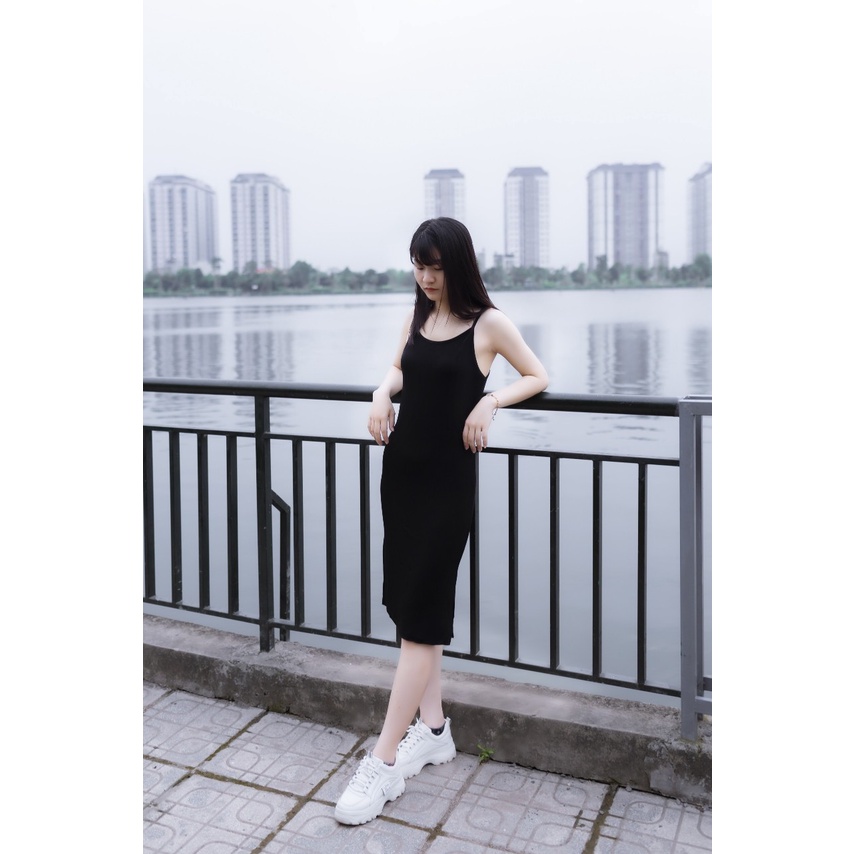 váy  hai dây thời trang mùa hè Hàn Quốc quyến rũ cho nữ ( amhr mẫu thật 100%) | BigBuy360 - bigbuy360.vn