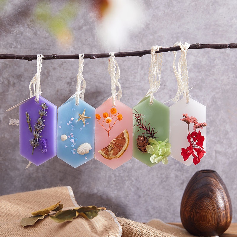 Sáp Thơm Treo Tủ Quẩn Áo Hình Dài Hoa Khô