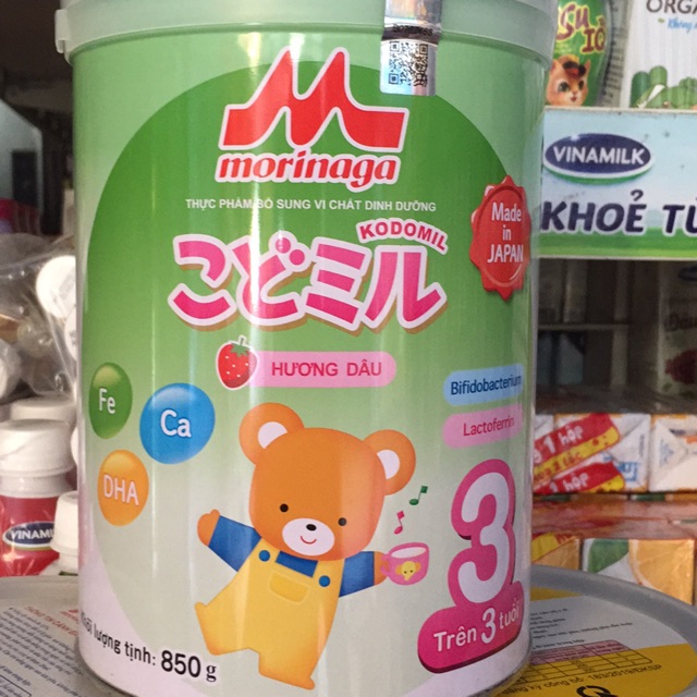 Sữa bột Mỏinaga số 3 850g( trên 3 tuổi)
