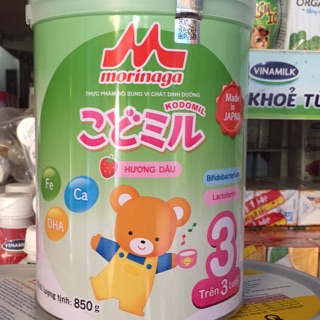Sữa bột Mỏinaga số 3 850g( trên 3 tuổi)