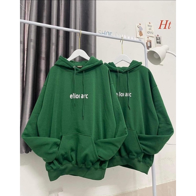 Áo hoodie nỉ cotton ELLON HT12