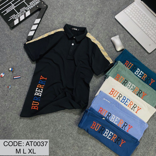 Áo polo cổ trụ AT0037 | BigBuy360 - bigbuy360.vn