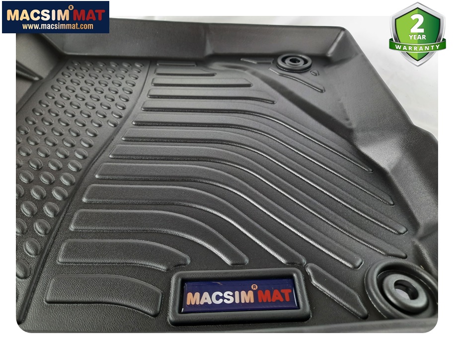 Thảm lót sàn xe Acura RDX 2013 -2018 Nhãn hiệu Macsim chất liệu nhựa TPV cao cấp màu đen