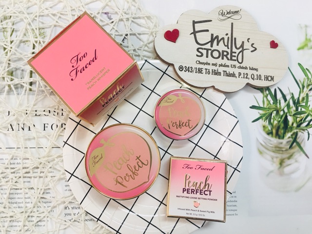 Phấn phủ Too Faced Translucent Peach Whisper Powder