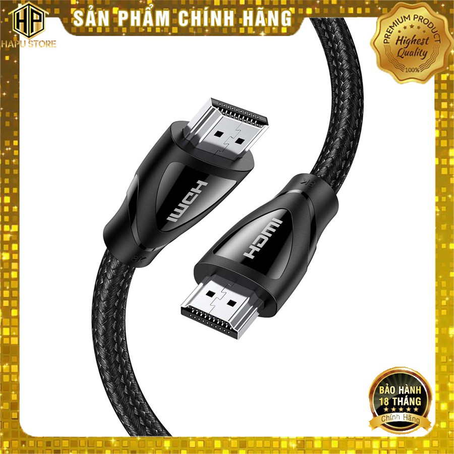 [Mã ELHACE giảm 4% đơn 300K] Cáp HDMI 2.1 Ugreen cao cấp độ phân giải 8K/60Hz - Hapustore