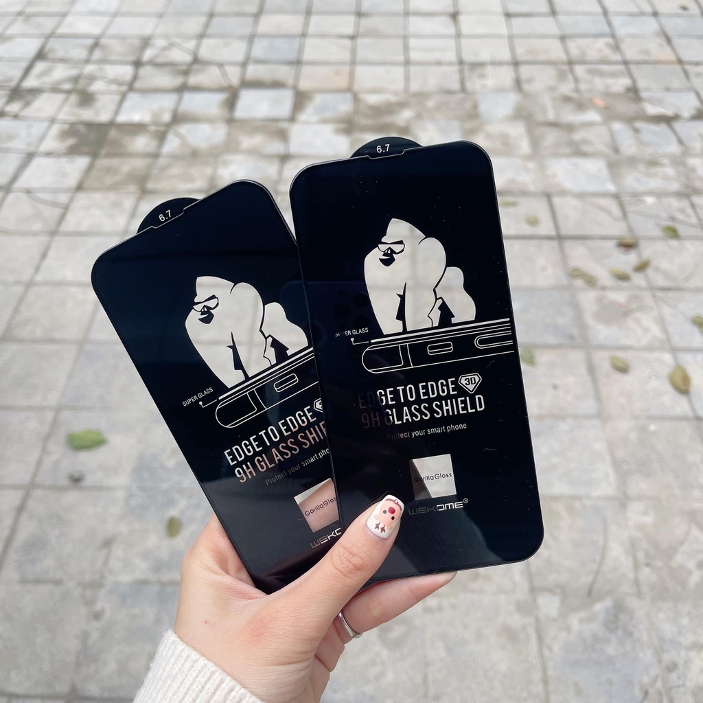 Cường Lực KingKong Full Màn Chính Hãng Cho IP 7Plus 8Plus X Xs XMax 11 12 13 14