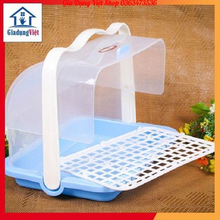 [Nhựa Việt Nhật] Khay Úp Ly Cốc Nhỏ Việt Nhật Có Nắp Đậy Tiện Lợi No.1360