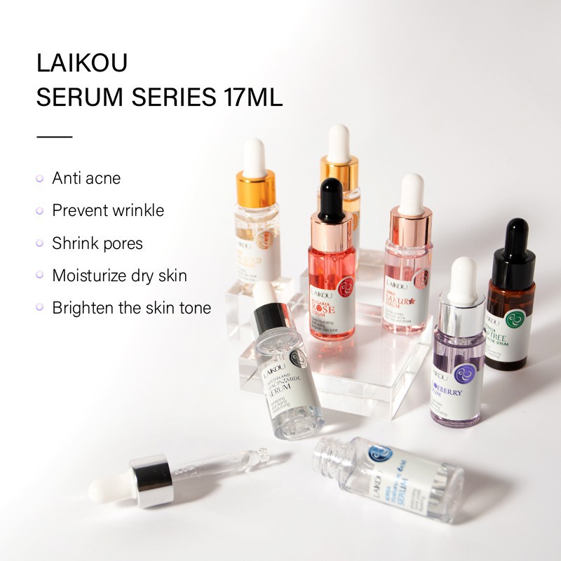 LAIKOU 24K/Blueberry/Sakura/Hyaluronic acid Face Serum 17ml