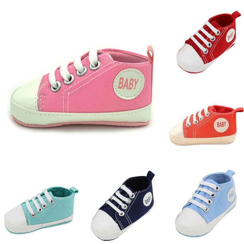 Giày sneaker Tập Đi Đế Mềm Cho Bé Trai & Gái Sơ Sinh Walker