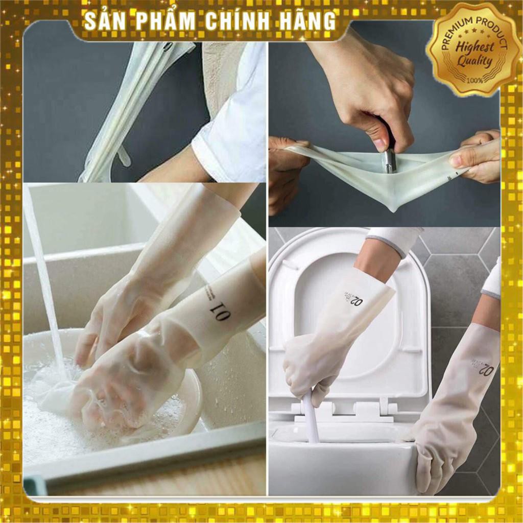 [FREESHIP❤️] GĂNG TAY RỬA BÁT CHỐNG ĐỨT TAY SIÊU DAI