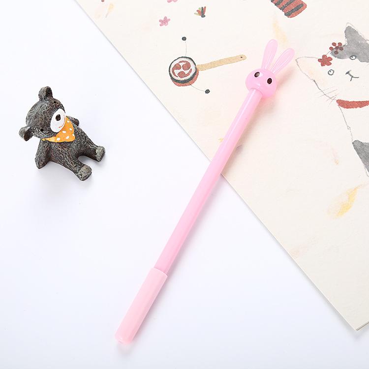 [Có sẵn] Bút bi mực gel đen hình Thỏ siêu Cute nhỏ nhẹ dành cho mọi lứa tuổi
