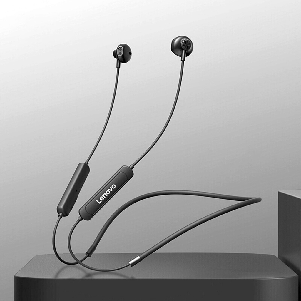 Tai nghe thể thao không dây Lenovo SH1 HiFi kiểu nhét tai kết nối Bluetooth 5.0 chống thấm nước IPX5 thiết kế đeo c