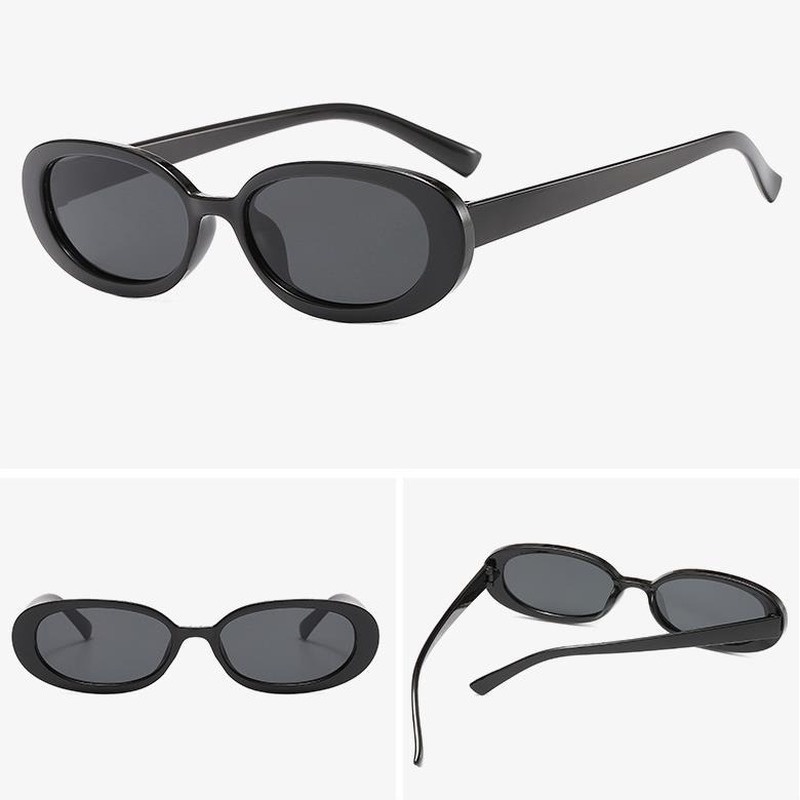 Kính mát gọng bầu dục thời trang Hàn Quốc cho nữ
