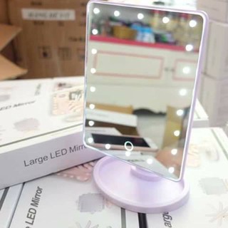Gương đèn -gương đèn led để bàn mini