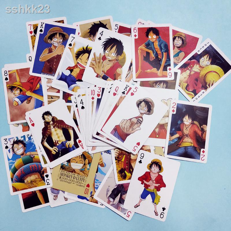 Bộ Bài Tây In Hình Nhân Vật Luffy Chopper Trong Phim Hoạt Hình One Piece Thẻ