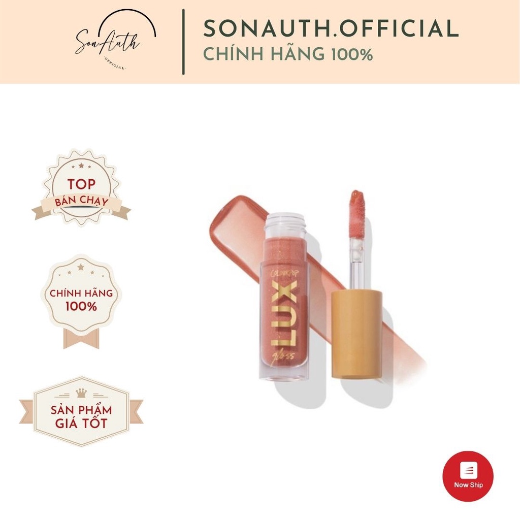 Son bóng Colourpop Lux Gloss - Biscotti