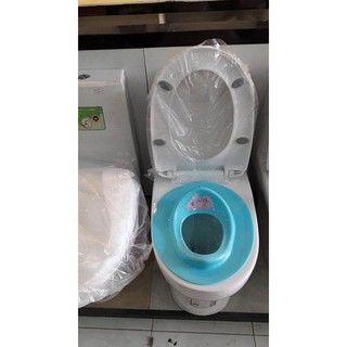 Bệt cầu nhựa vệ sinh cho bé ngồi