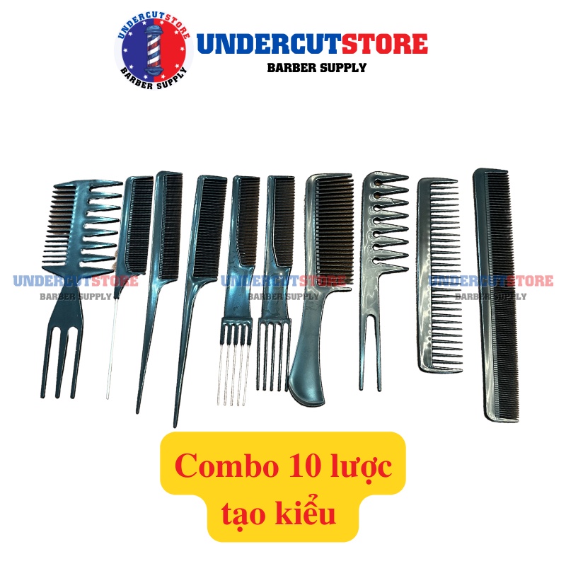 Combo 10 lược tạo kiểu