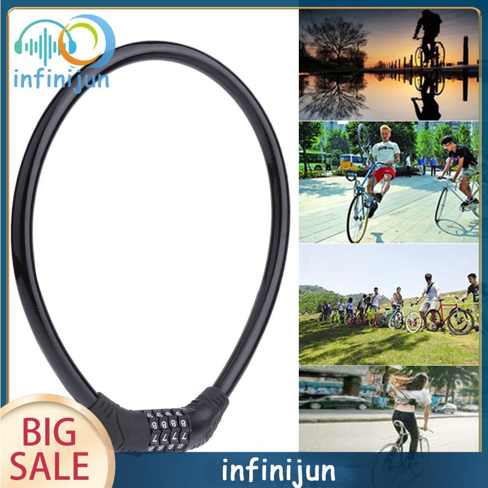 Ổ Khóa Xe Đạp 4 Số