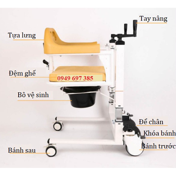 Xe lăn đa năng thế hệ mới