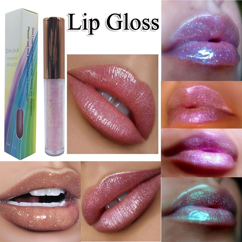 Son Bóng 6 Màu Tùy Chọn Trang Điểm Mượt Mà