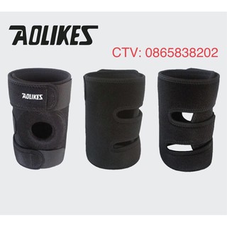 [HÀNG CHÍNH HÃNG] Bó Gối Thể Thao,Bảo Vệ Đầu Gối Silicon Chơi Cầu Lông, Bóng Chuyền, Gym  Aolikes AL7912