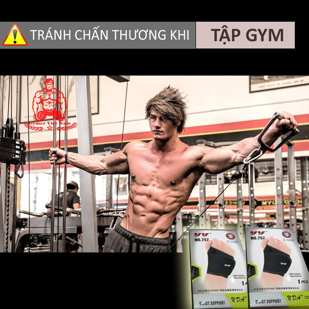 Đôbănđacuốbảo vệ cổ tay khtập Gym, Võ thuật, Thể thao cao cấp NDA