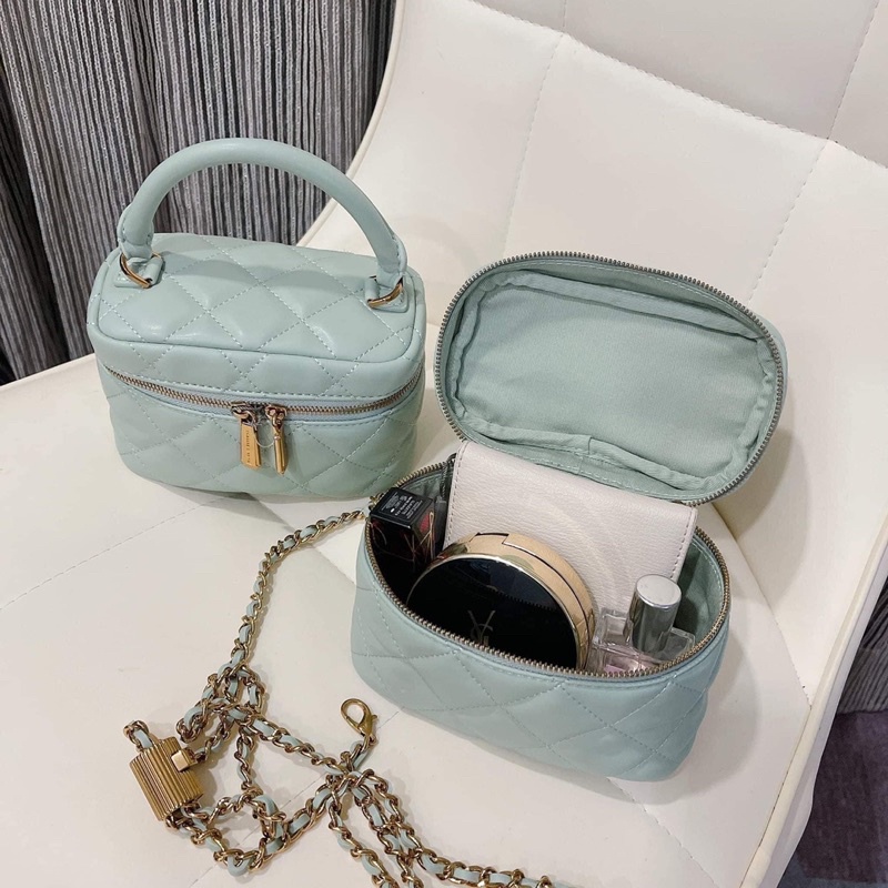 Túi cốp cnk da phồng sz 16 siêu xinh