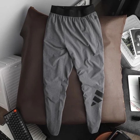Quần Dài Thể Thao Nam Lưng Thun Sport Golf ADIDAS BASIC 3 Sọc Vải Co Giãn Nhẹ Mát hàng xịn xuất cao cấp có big size