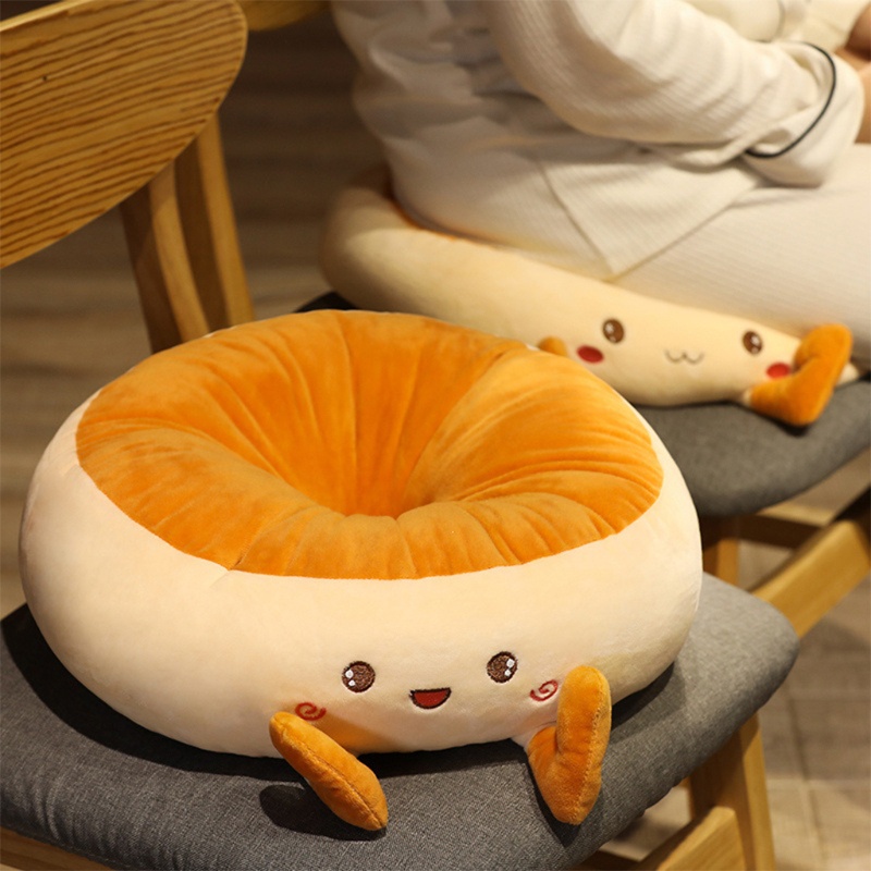 Đệm Lót Ghế Ngồi Hình Bánh Mì Dễ Thương