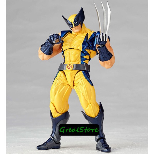 ( CHẤT, HÀNG CÓ SẴN ) MÔ HÌNH NHÂN VẬT WOLVERINE NGƯỜI SÓI X MEN FIGMA PHONG CÁCH YAMAGUCHI CỬ ĐỘNG ĐƯỢC