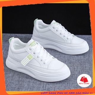 [Mã FADIRECT20 giảm 20k đơn từ 150k] GIÀY NỮ TRẮNG ĐỘN ĐẾ 3 PHÂN GIÚP TĂNG CHIỀU CAO XINH XẮN SS SAO G 118