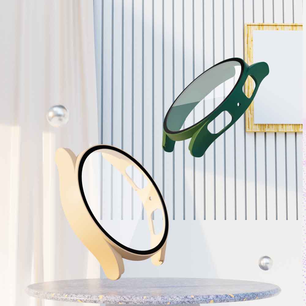 Ốp Lưng PC CứNg + KíNh CườNg LựC BảO Vệ MàN HìNh Cho Samsung Galaxy Watch 5 44mm 40mm