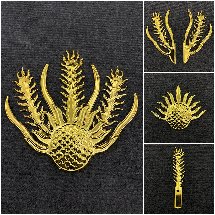 Phiến họa tiết đuôi phượng hoàng 30*145mm, 63*126mm và 83*100mm nguyên liệu làm trâm, làm trang sức