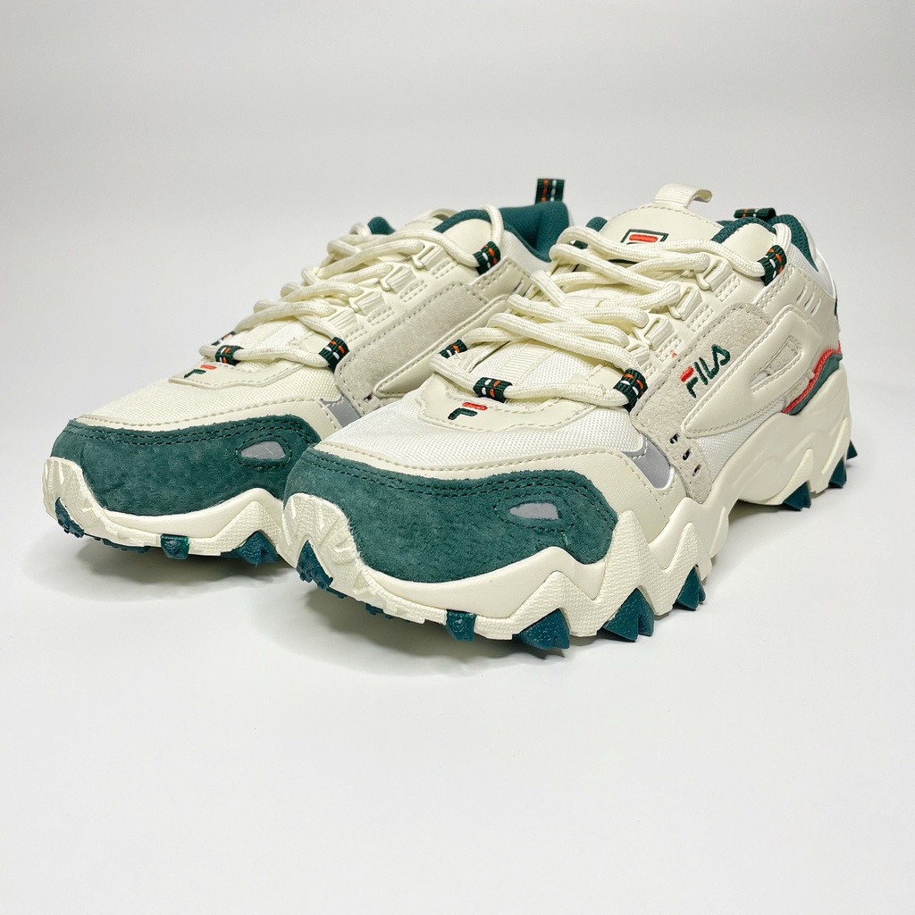 NEW 100% - FILA CHÍNH HÃNG - giày đế độn giày thể thao Fila Oakmont TR trắng xanh