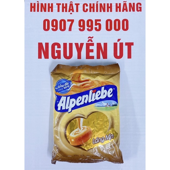 kẹo alpenliebe sữa caramen 329g gói lớn