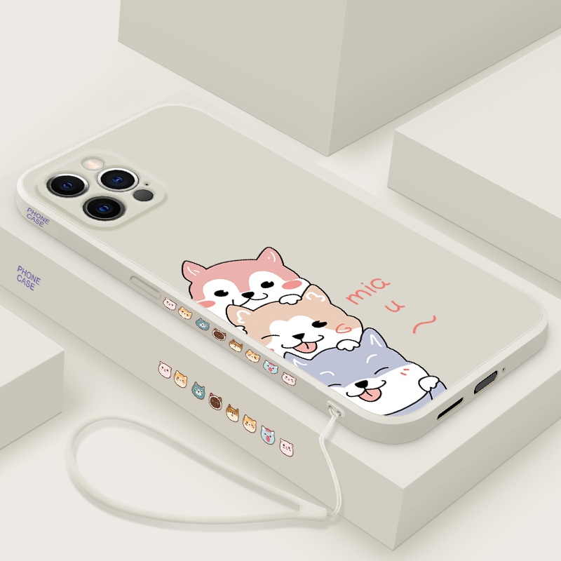 Ốp Điện Thoại tpu Mềm Hình Cún corgi Cho iphone 7plus 8plus 6 6s xr 6plus 7 8 se x xs 6s plus xs max