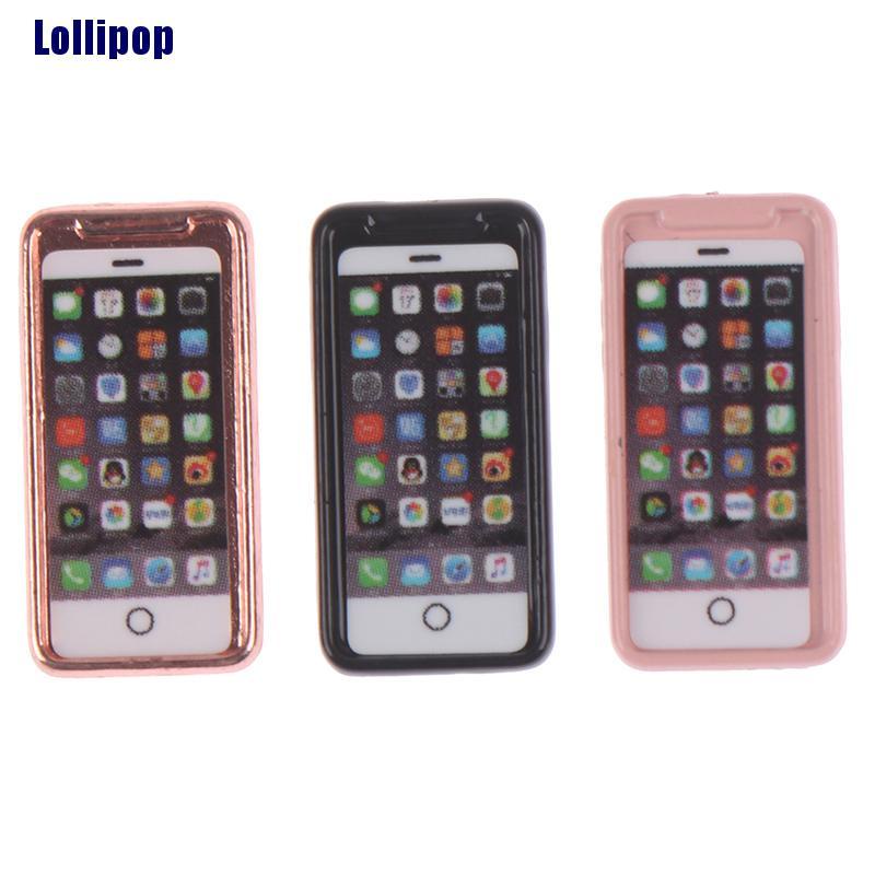 Mô hình điện thoại thông minh tỷ lệ 1:12 cho trang trí nhà búp bê