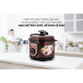 Nồi áp suất điện 5l đa năng Sunhouse SH1550
