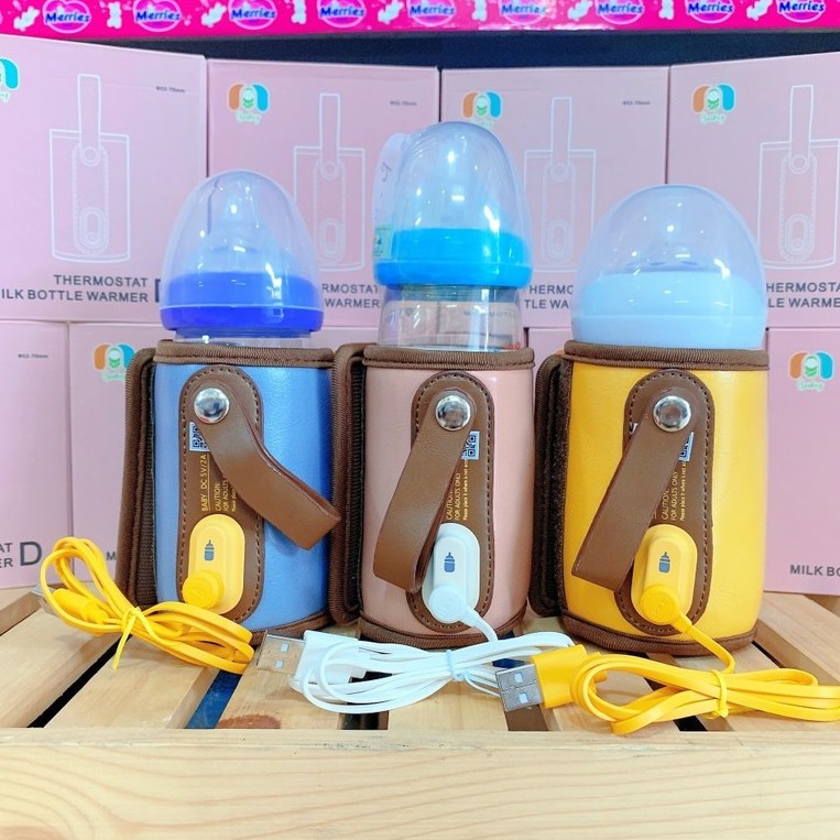 Ủ USB HÂM NÓNG BÌNH SỮA DI ĐỘNG MBABY(BH 12 tháng)