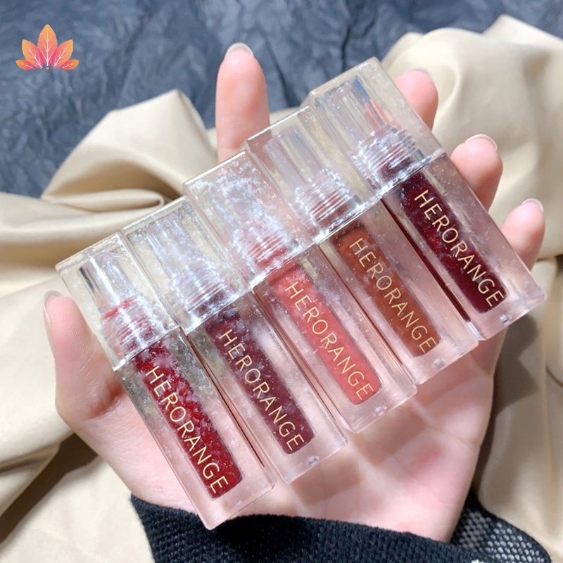 Son Kem Không Thấm Nước Thiết Kế Vỏ Dễ Thương Thương Hiệu Herrange JP5